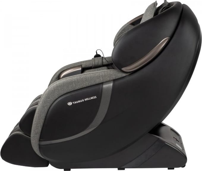 Taurus Wellness - Massagestoel - XL – Zwart/Grijs – Zero gravity – Shiatsu
