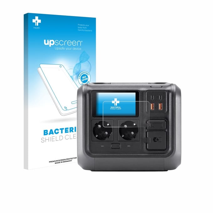 upscreen - Screenprotector voor DJI Power 500 - Folie Beschermfolie transparant antibacterieel