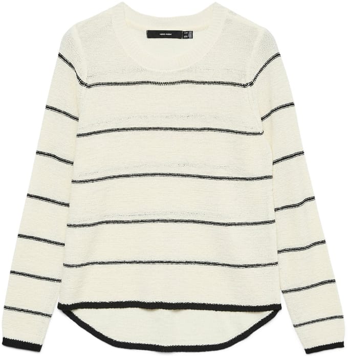 VERO MODA - VMNUEVOCHARITY LS O-NECK PULL BOO ENT - Dames - Gebreide truien