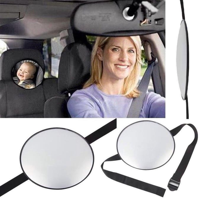 *** Achterbank Autospiegel - Auto Spiegel – Babyspiegel - van Heble® ***
