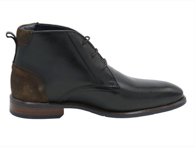 BERKELMANS 232006804 Hoge Veterschoen Maat: 40