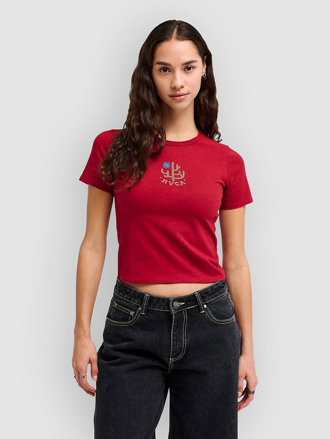 RVCA Sanctum Baby T-Shirt rood