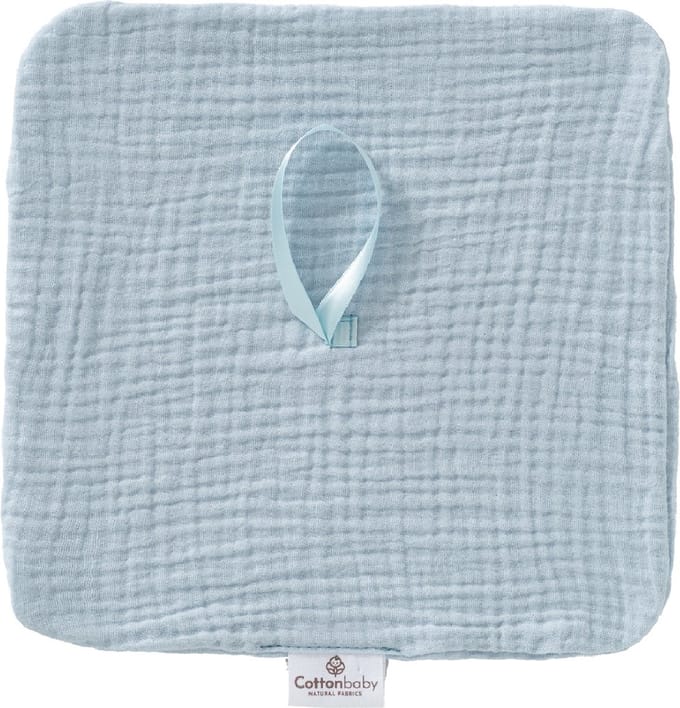 Cottonbaby Soft Speendoekje - Ijsblauw