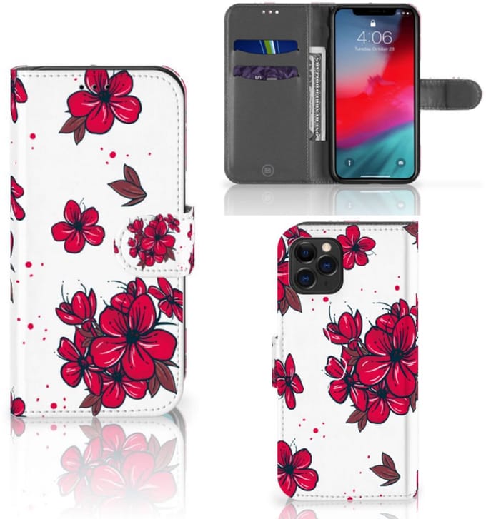 Apple iPhone 11 Pro Hoesje Blossom Red