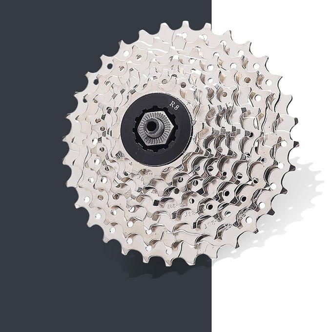 MTB 8 Speed 11?32T Cassette 8 Speed Shifter Achterderailleur Groepset Cassette Vrijloop Klimmen black