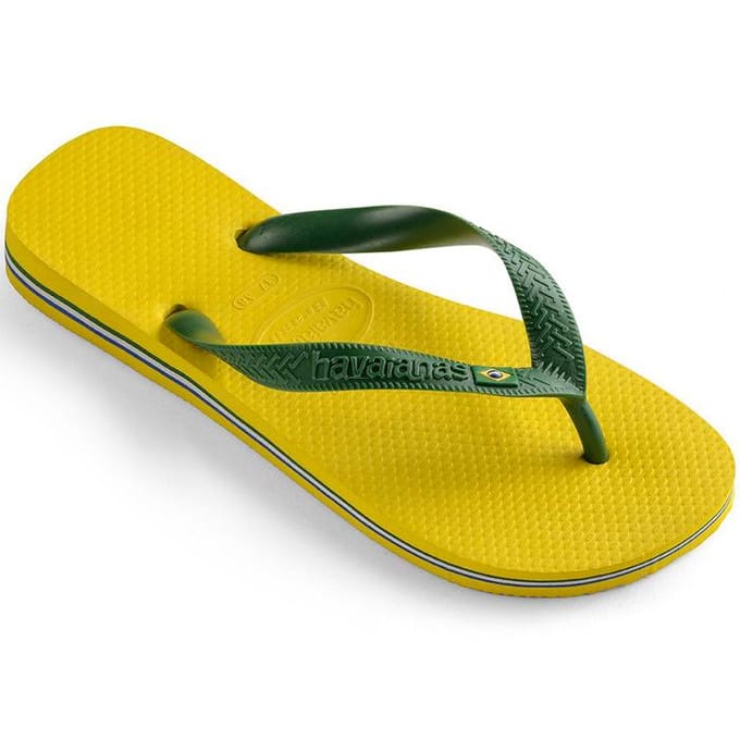 Havaianas Brasil teenslippers dames Citrus Geel 4000032-2197 35 yellow