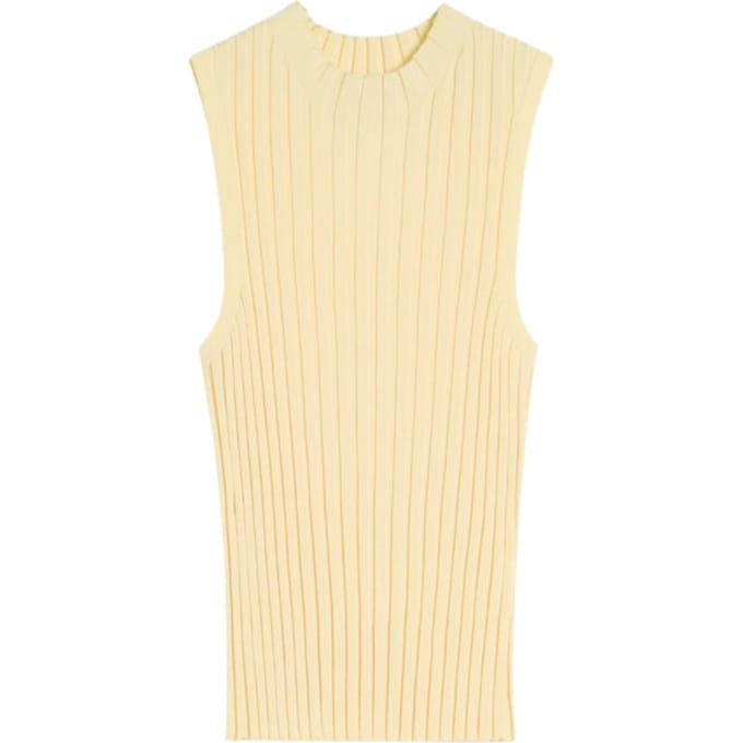 Max Mara Weekend Wkdbautta Tops Lichtgeel 2615361022600