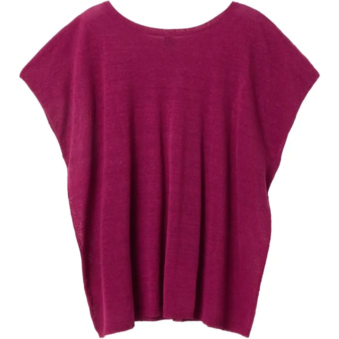 Blouse gemixt met koord dames Stefanel