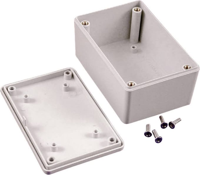 Hammond Electronics 1591XXEBK – Universele behuizing – 193 x 113 x 62 mm – ABS – Zwart