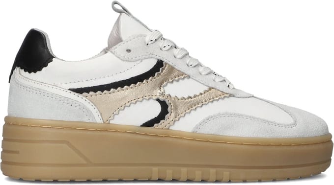 Notre-V Anemone-63 Sneakers - Leer - Dames - Wit - Maat 41