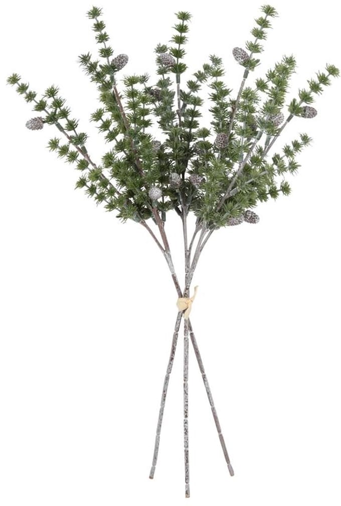 Kunsttak bundel Larix groen 45x26x13cm