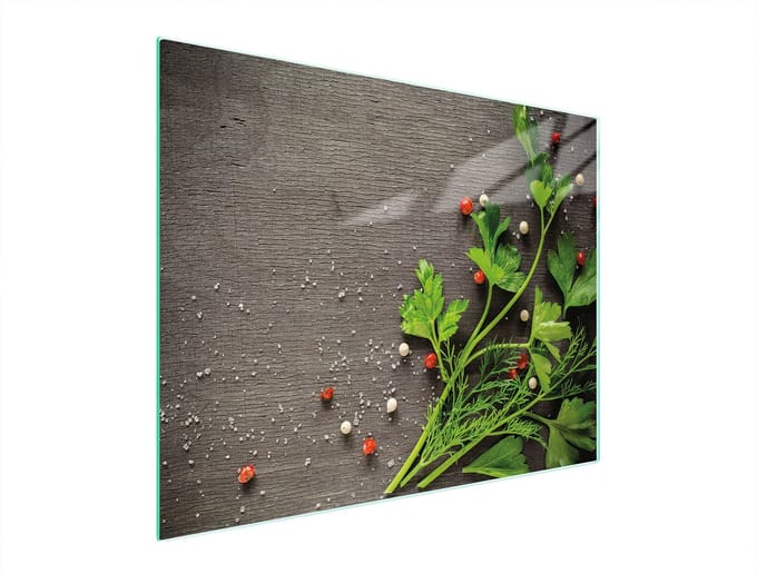 TMK ArtDeko - Glazen Snijplank - 52x40 cm - Bescherming - Hittebestendig