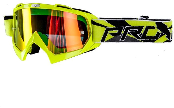 Crossbril VISIE BIKKI GEEL FLUO IRIDIUM