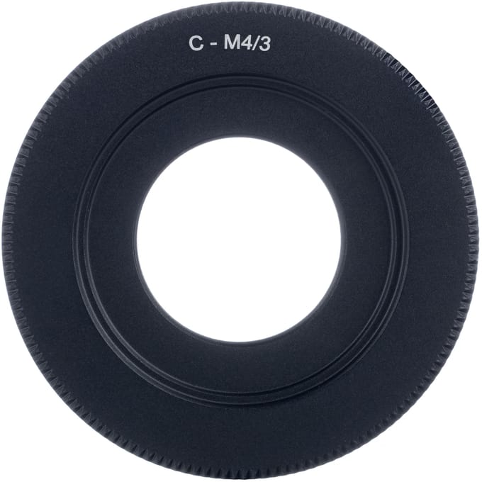 Rosfix Adapter C-Mount naar Micro 4/3 - Geanodiseerd Aluminium - Geschikt voor Olympus PEN