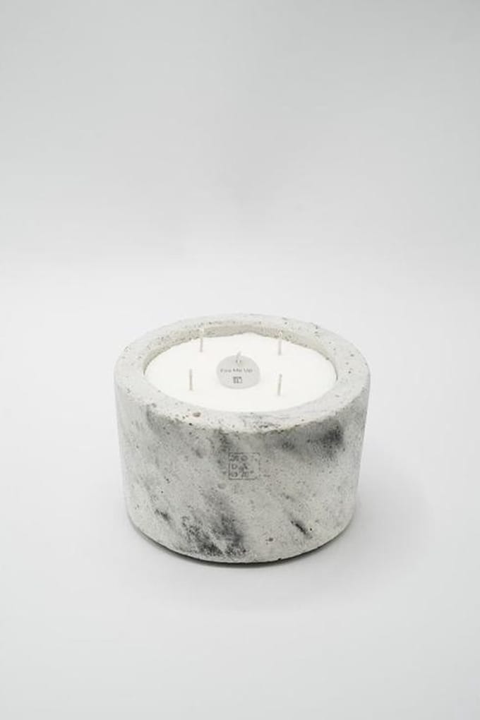 Mon Dada Urban Candle grijs M - Fire me up