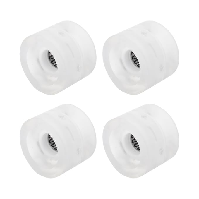 78A 60x45mm Hoog Elastisch Skateboard Flash Wiel PU Vulling voor Longboard Cruiser Board(Wit ) white