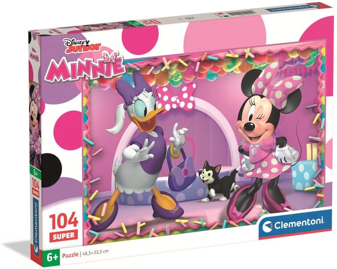 Clementoni Puzzle Minnie 104 pieces 2D Puzzels