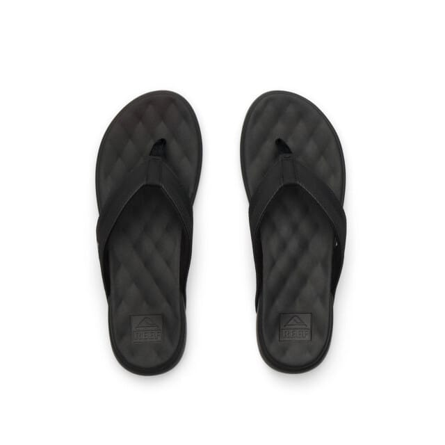 Reef Cushion Melody Black Teenslippers Zwart Synthetisch Dames - Zwart - 41