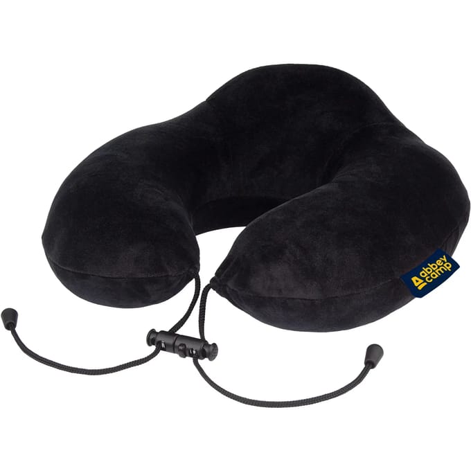 Abbey Nekkussen Foam Deluxe - Memory - Zwart