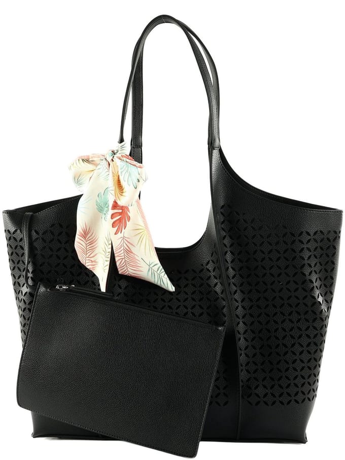 PICARD shopper schoudertas Menton City Shopper Black zwart