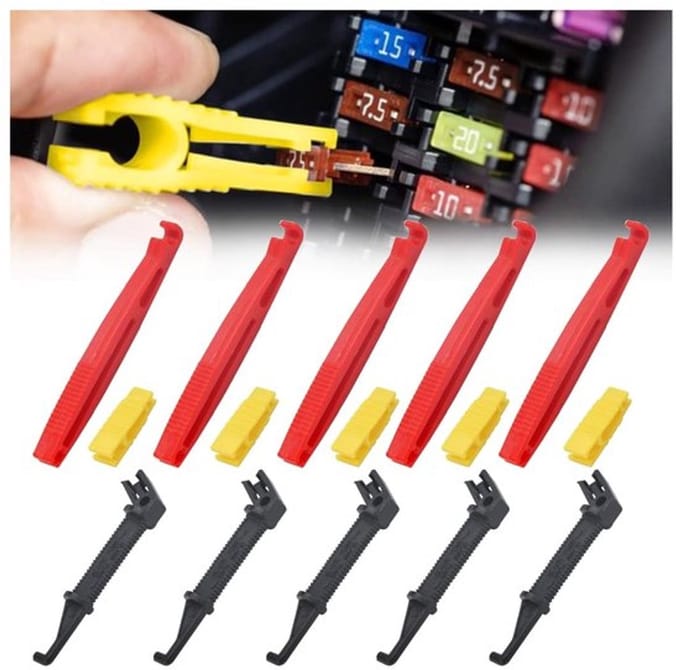 Allecto - Auto zekering clip puller - Mini zekering trekker