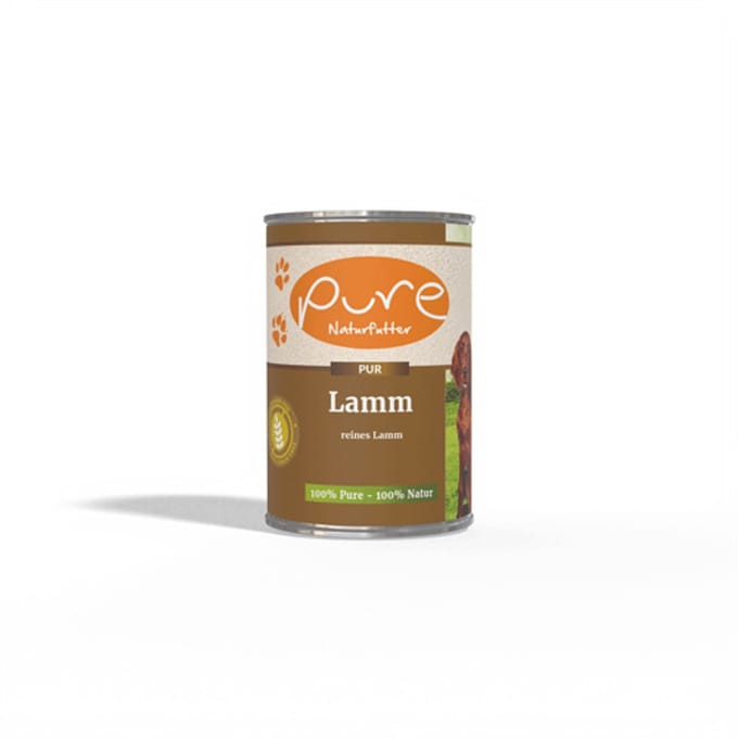 Pure - Natvoer - LAM - Hypoallergeen - 400 gram - Paard