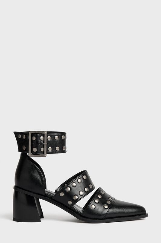 Killstar - Gothic Hoge hak - Celestial Summer - Midnight Vale Studded Heels - EU36 tot EU42 - voor Vrouwen - zwart