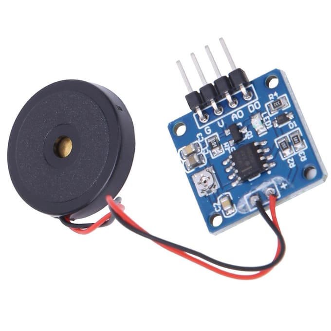 Module de capteur de vibrations piézoélectriques, module de commutation de vibrations 5,0 V CC ADDO