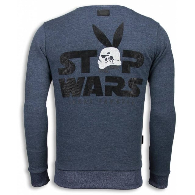 Local Fanatic Stormbitch rhinestone sweater