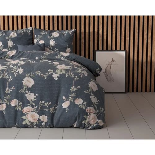 Sleeptime Dekbedovertrek Eloise 2 Indigo - Eenpersoons 140 x 200/220 cm + 1 kussensloop