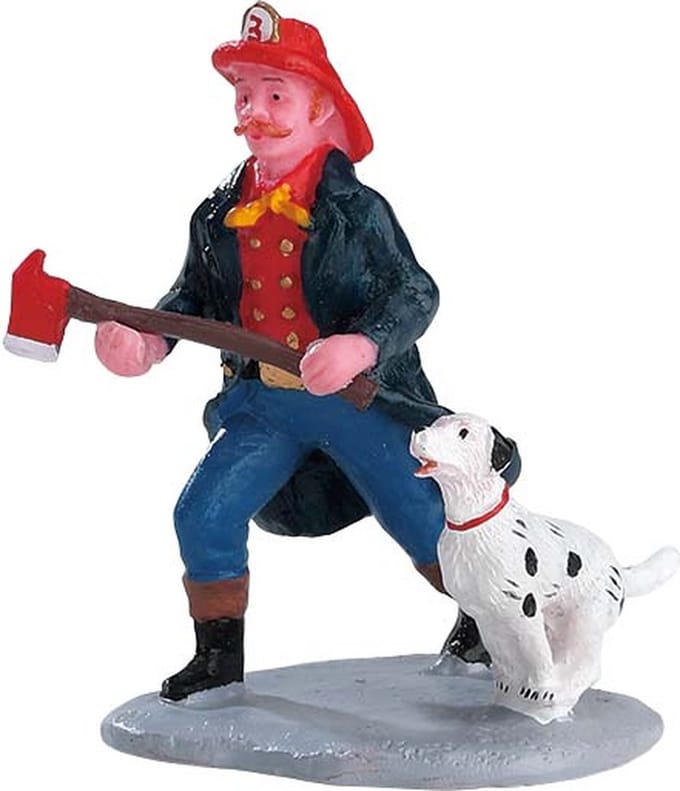 Lemax - Fireman - Kersthuisjes & Kerstdorpen
