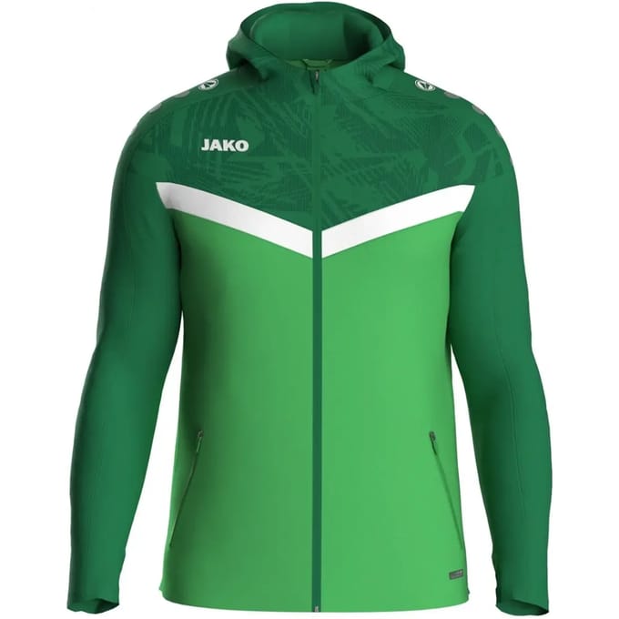 Dames trainingsjack met capuchon en volledige ritssluiting Jako Iconic