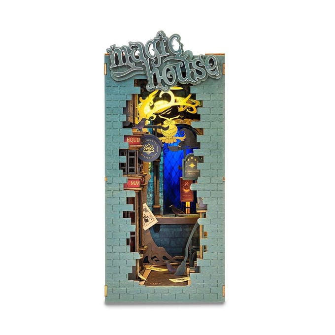 Robotime Magic House | Houten Book Nook DIY-miniatuurhuis | TGB03