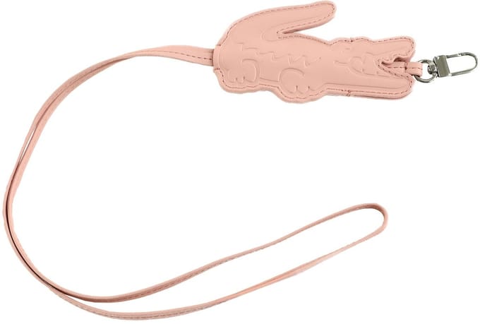LACOSTE sleutelhanger Key Holder Bridal Rose roze