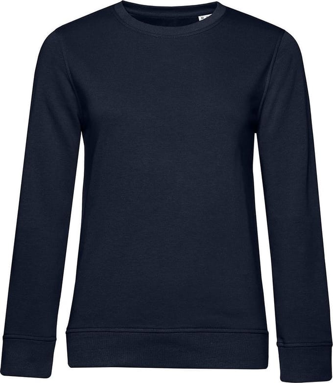 B&C Dames/dames Organic Sweatshirt (Marine)