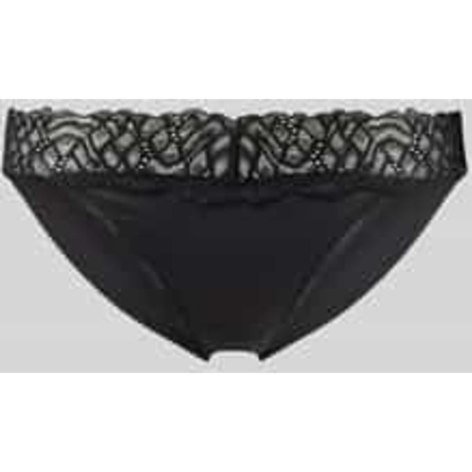 Slip met kanten details