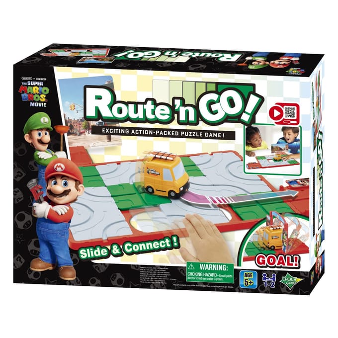 Super Mario Bros Mario Route'N Go Bord- & kaartspellen Bordspellen