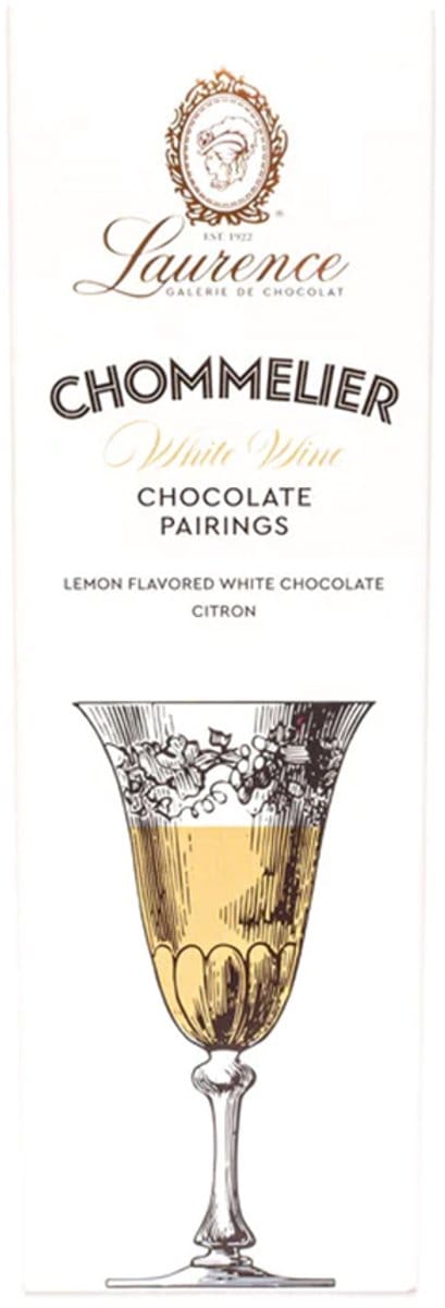 Witte chocolade met citroensmaak Laurence Chommelier White Wine, 100 g