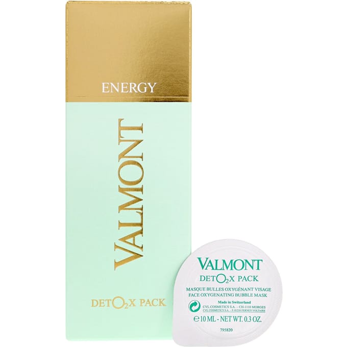 Valmont Energy DETO2X Huidvernieuwingspakket - 6 Maskers