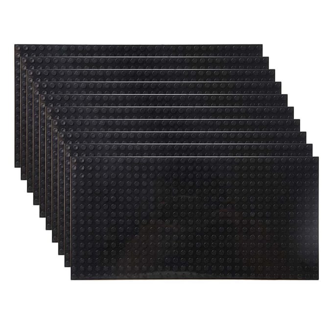 10 stuks 16x32 punten Klassieke Basisplaten DlY Plastic Bakstenen Basisplaten StadAfmetingen Bouwstenen Figuren Constructiespeelgoed 10pcs16x32