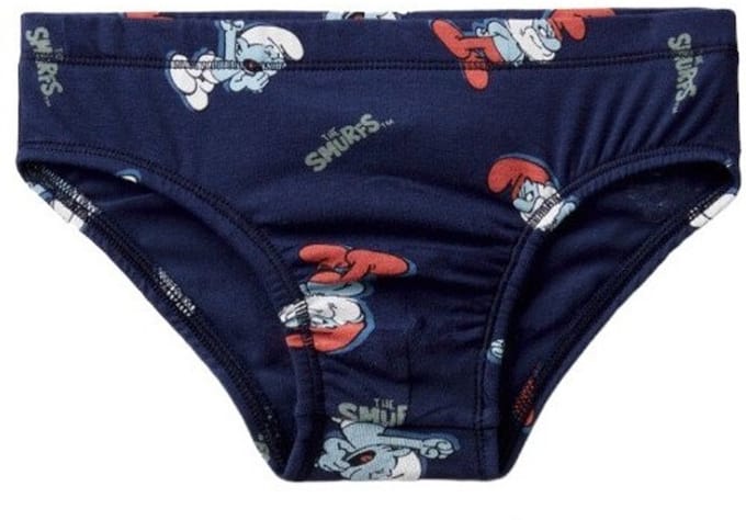 Kinder Smurfen boxershort - Benetton - 7/8 jaar - 130cm