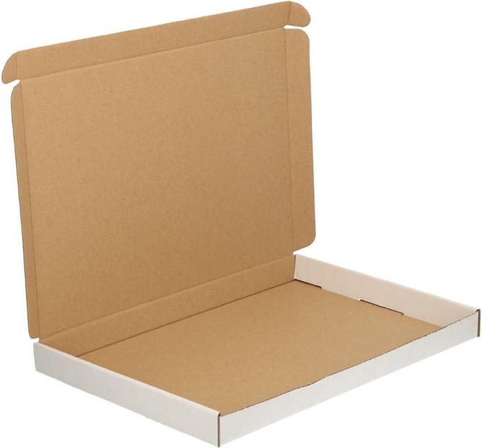 10 Brievenbusdozen A4+ (Formaat 350x250x28 mm) - Verzenddozen brievenbus