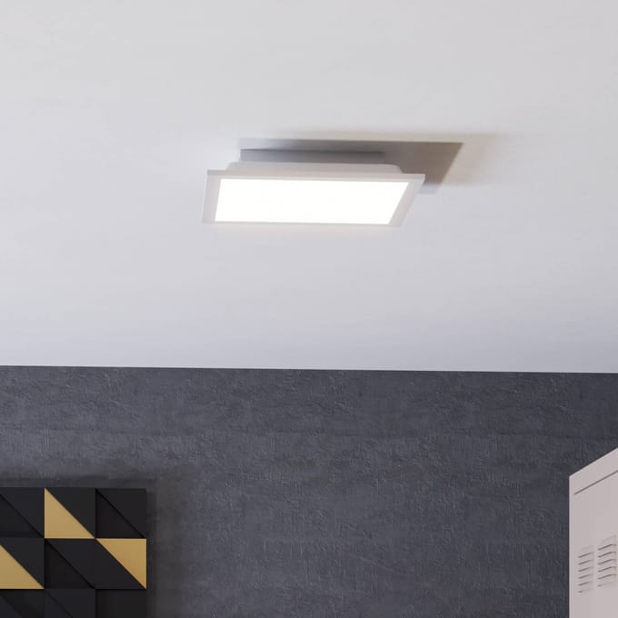 EGLO connect.z Moradillo Smart LED Paneel - 29.5 x 29.5 cm - Wit - Instelbaar RGB & wit licht - Dimbaar - Zigbee