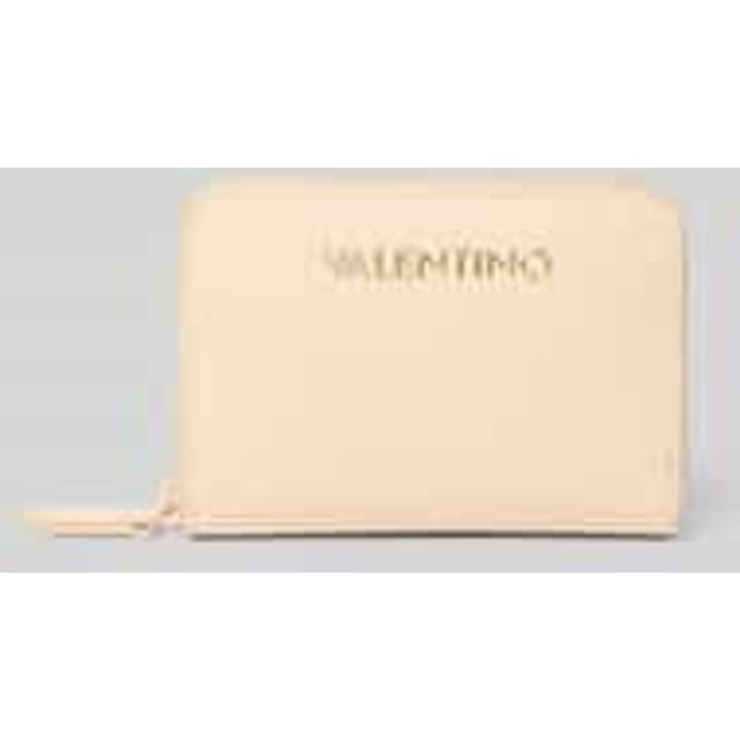 VALENTINO Portemonnee Alexia Zip Around Wallet Ecru Beige