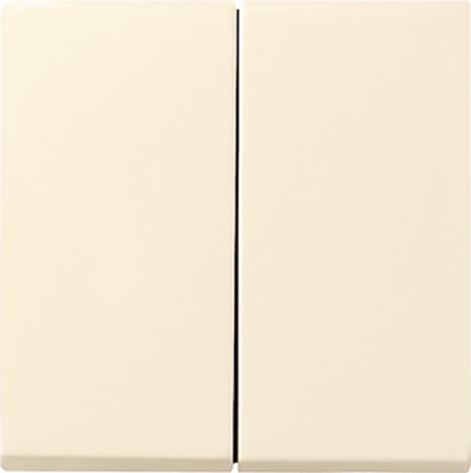 GIRA Systeem 55 Bedieningswip serie/wissel-wissel Crème wit 329501 (nieuw model)