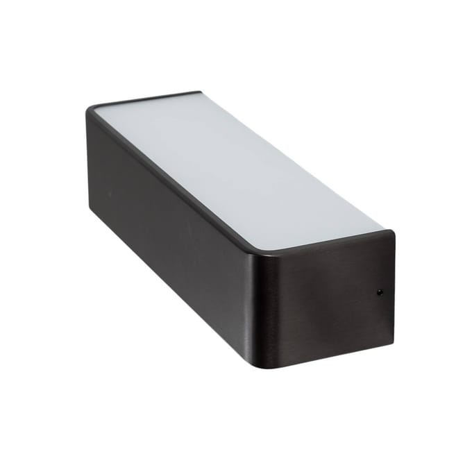 Argon Atrato wandlamp, antraciet, staal, breedte 35 cm, omhoog/omlaag