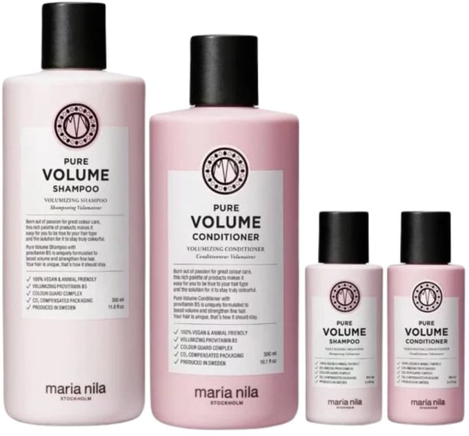 Maria Nila - Pure Volume Beauty Set - 350+300+100+100ml