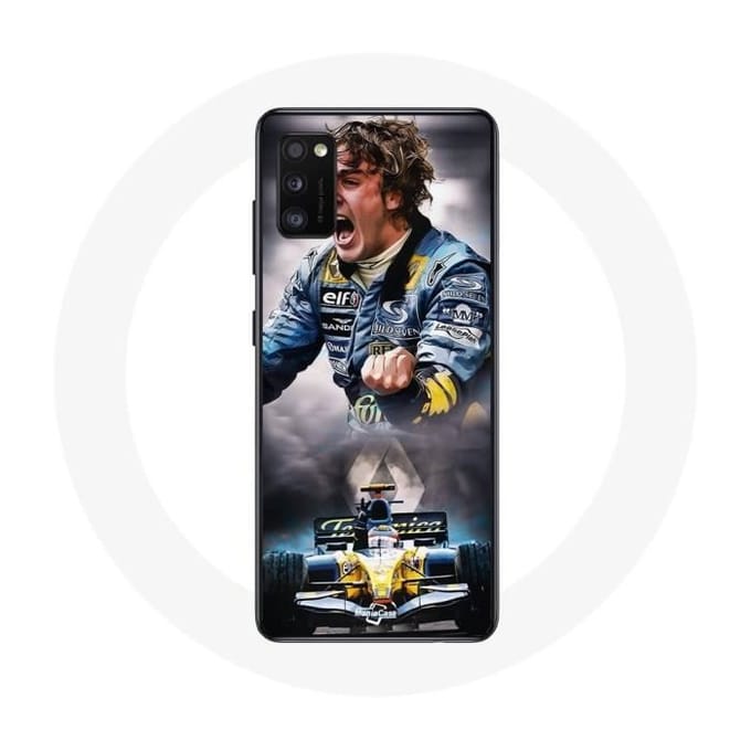 Samsung Galaxy A41 Case Formule 1 Fernando Alonso F1-coureur