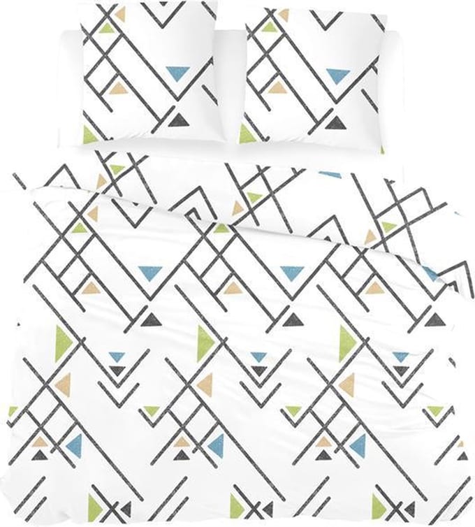 Snoozing Roselien - Dekbedovertrek - Lits-jumeaux - 260x200/220 cm - Multi kleur
