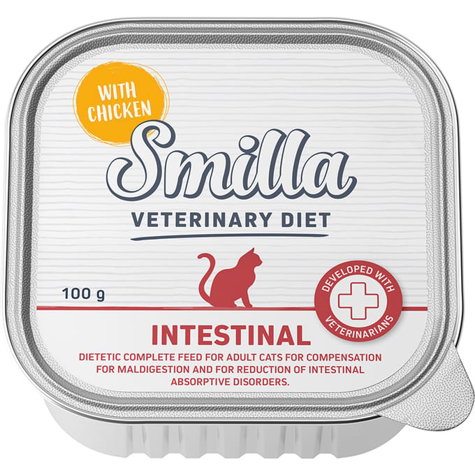 8x100g Smilla Veterinary Diet Intestinal